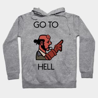 Go to Hell Hellboy Hoodie